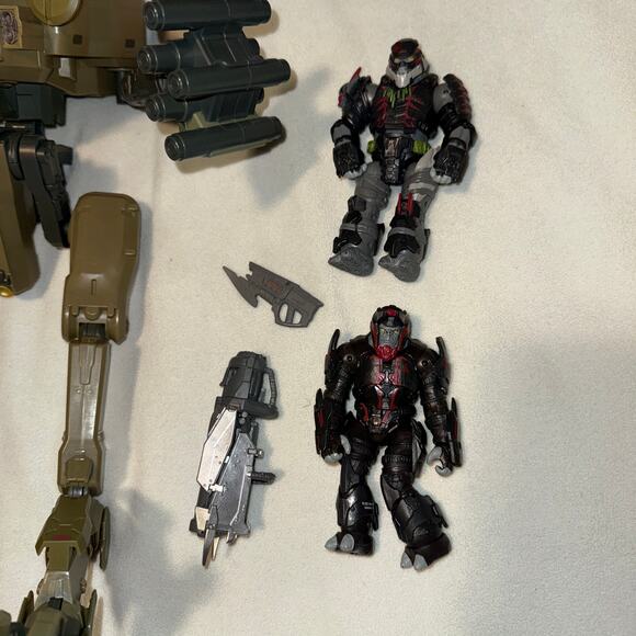 Halo Mantis Mech Figures Spartan Eva Master Chief Camo Brute Tovarus Hyperius - Picture 2 of 6